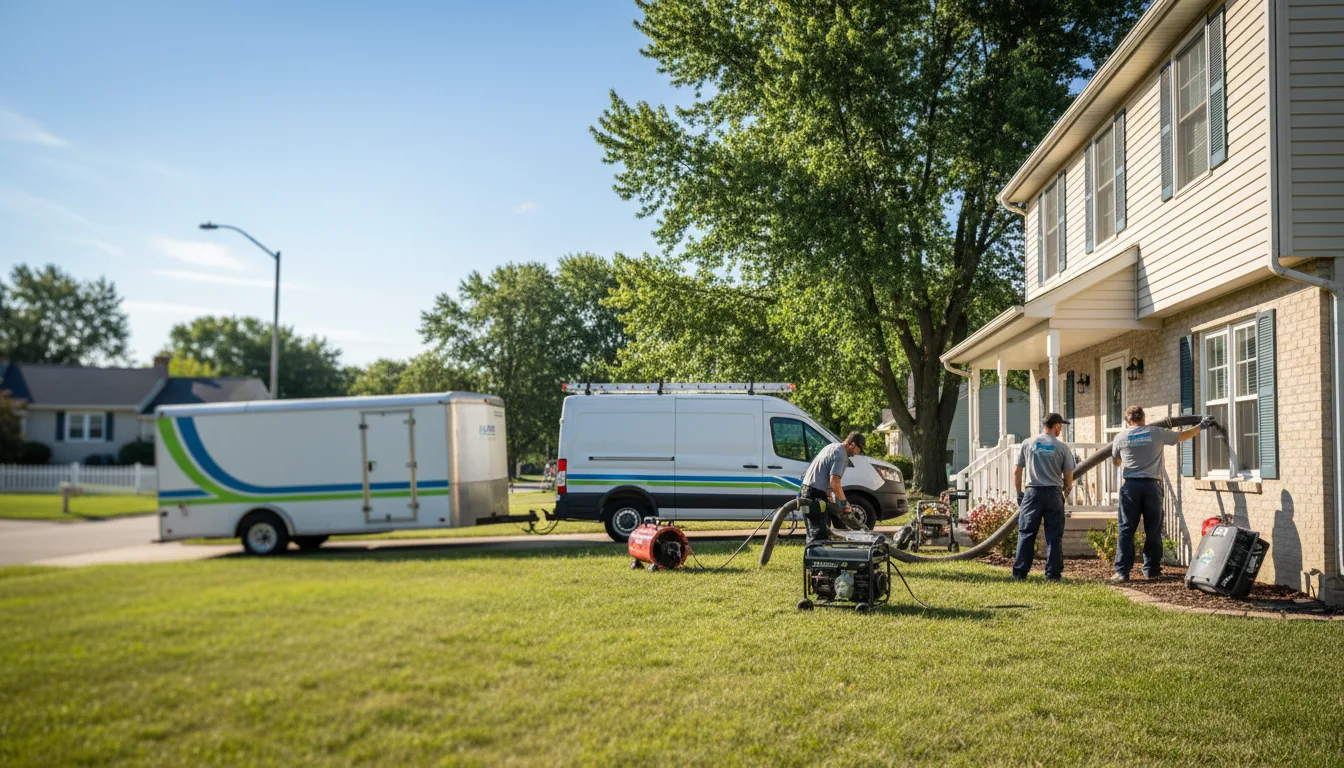 Flooded Basement Restoration And Cleanup With Repair in Kennard, NE near me